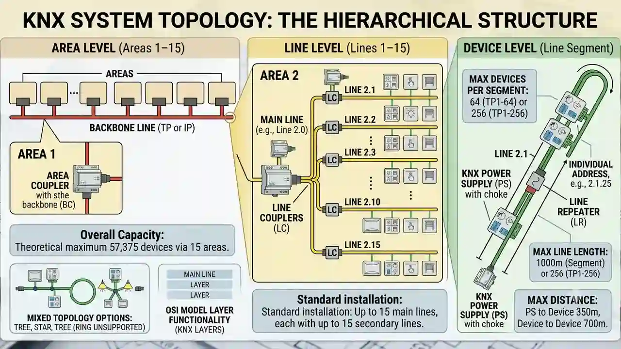 KNX System Topology