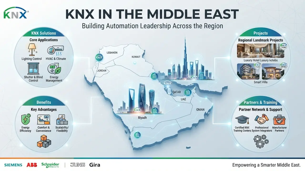 KNX in the middle east